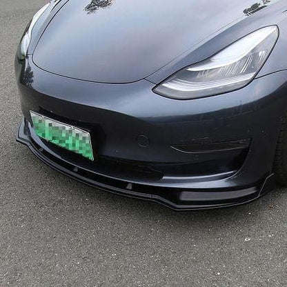 Adaos bară față pentru Tesla Model Y - negru lucios