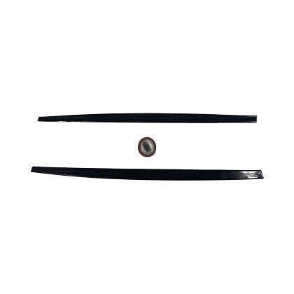 Adaosuri praguri BMW E60 (2003-2010) - Design M-Performance - Negru lucios