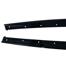 Adaosuri pentru praguri pentru BMW F30 / F31 M Performance - negru lucios