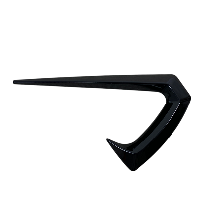 Extensii pentru aripi în jurul semnalizatoarelor pentru Tesla Model Y - negru lucios