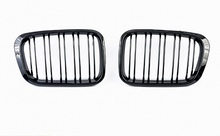Dual Slat Kidney Grilles BMW E46 Pre-Facelift 1998-2001 Gloss Black