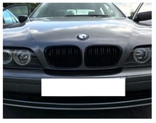 BMW E39 1995-2003 Gloss Black Dual Slats Kidney Grille