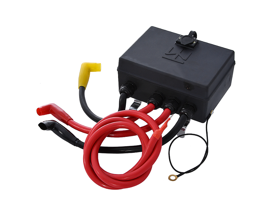 Електрическа лебедка 6000LBS 2720кг 12V/24V с дистанционно за теглене