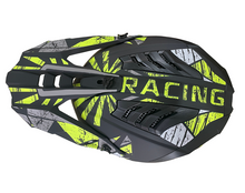 Kids' Enduro Helmet for Motorcycle, ATV, Bicycle - Size XS (47-48 cm) Matte Black with Neon Yellow Design