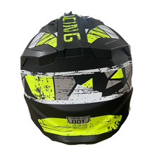 Kids' Enduro Helmet for Motorcycle, ATV, Bicycle - Size XS (47-48 cm) Matte Black with Neon Yellow Design