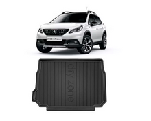 Rubber boot mat for Peugeot 2008 from 2013-2019, DRY ZONE/without adjustable floor