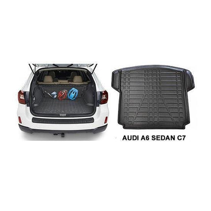Rubber Trunk Mat, Audi A6 C7 Sedan, 2006-2014, Perflex