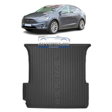 Tesla Model X Trunk Rubber Mat after 2015, DRY ZONE