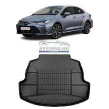 Rubber trunk mat for Toyota Corolla sedan after 2019, ProLine 3D