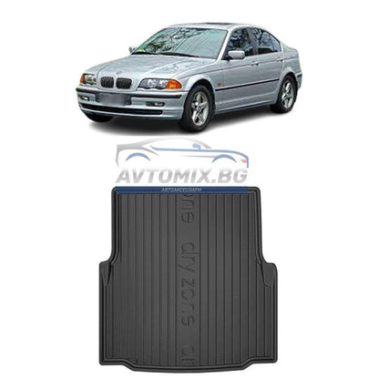 Covoraș portbagaj cauciuc BMW Seria 3 E46 sedan 1998-2005, DRY ZONE