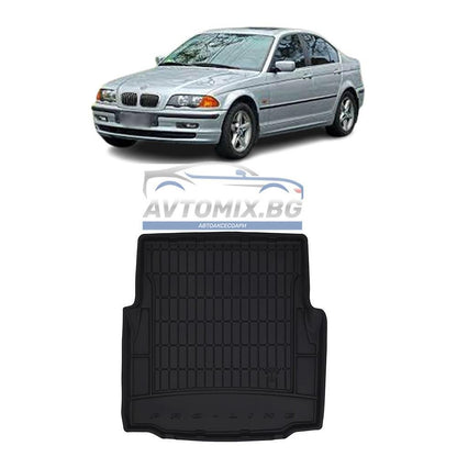 Гумена стелка за багажник BMW 3 серия E46 седан 1998-2005 г., ProLine 3D