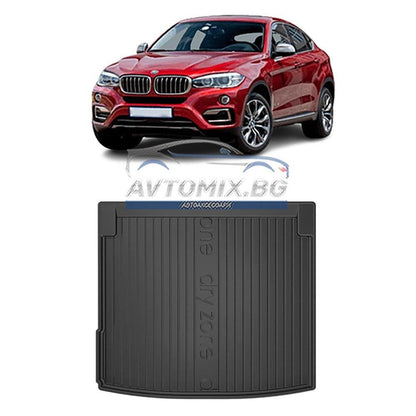 Гумена стелка за багажник BMW X6 F16, F86 2014-2019 г., DRY ZONE