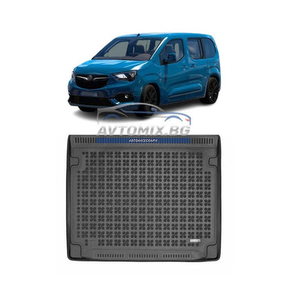 Гумена стелка за багажник Opel Combo след 2018 г., Rezaw Plast
