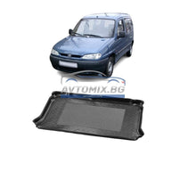Rubber Boot Liner Peugeot Partner 1996-2008, 5 Seats without Modubox, Astar