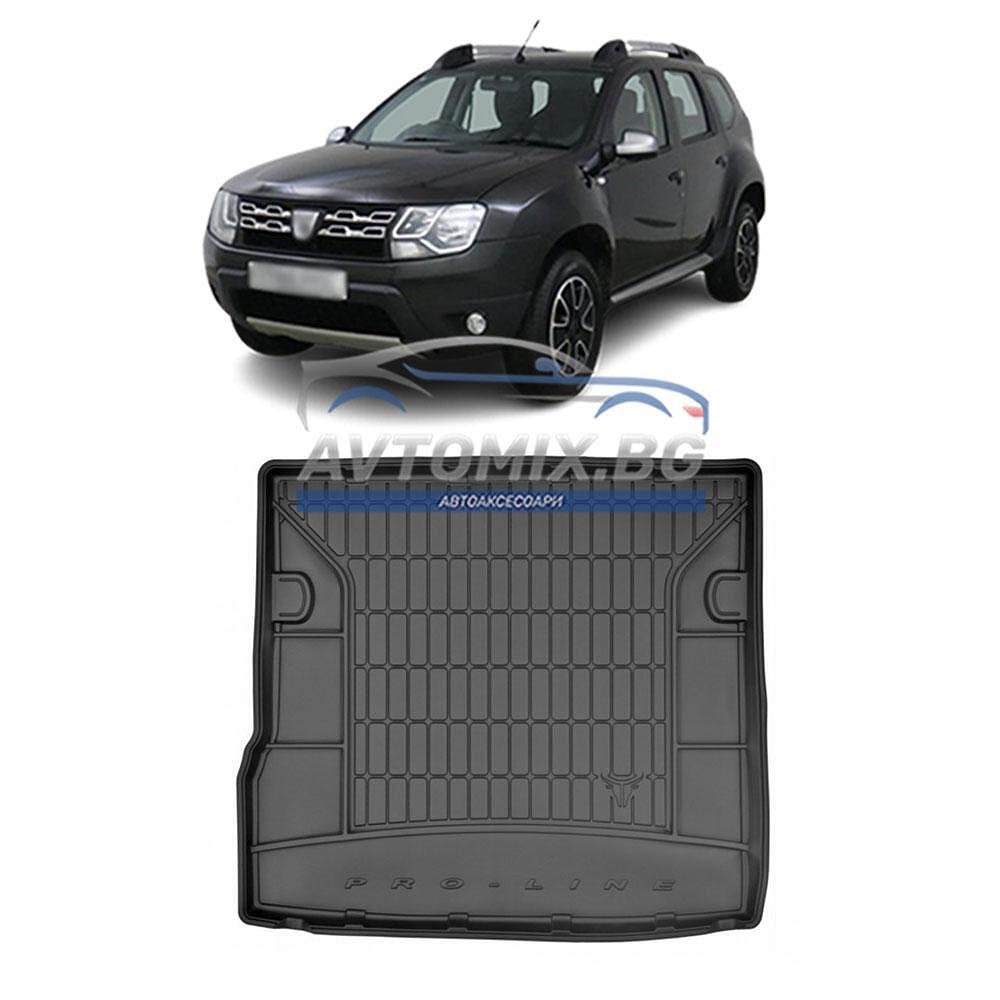 Гумена стелка за багажник Dacia Duster 2010-2018 г., ProLine 3D