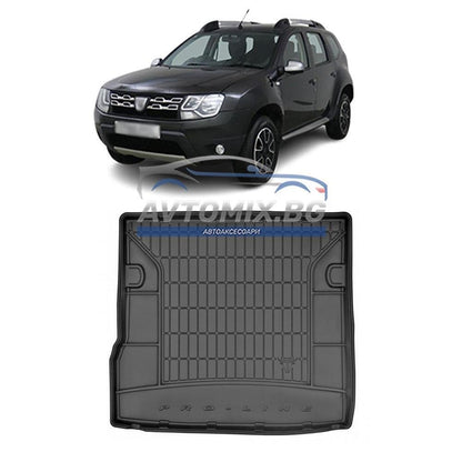 Гумена стелка за багажник Dacia Duster 2010-2018 г., ProLine 3D
