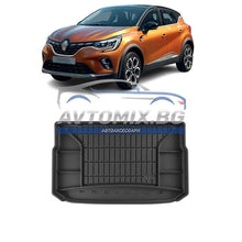 Rubber boot mat for Renault Captur after 2019, ProLine 3D