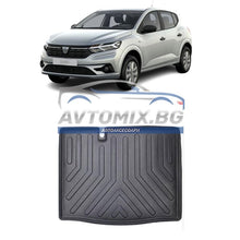 Rubber boot mat Dacia Sandero/Sandero Stepway from 2020, RizLine