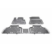 Rubber floor mats for BMW X7 from 2018 onwards, Rezaw Plast