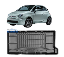 Гумена стелка за багажник Fiat 500 от 2007г без Хибрид, ProLine 3D