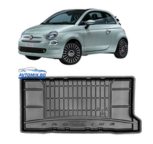 Гумена стелка за багажник Fiat 500 след 2020г Хибрид., ProLine 3D