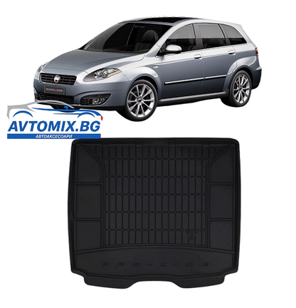 Covoraș de portbagaj din cauciuc Fiat Croma din 2005-2011, ProLine 3D / combi pentru poziție superioară a portbagajului