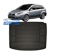 Covoraș de cauciuc portbagaj Fiat Croma din 2005-2011, ProLine 3D / combi pentru poziția inferioară a portbagajului