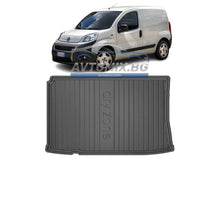 Covoraș de portbagaj cauciucat Fiat Qubo 2008-2020, uși spate duble, DRY ZONE