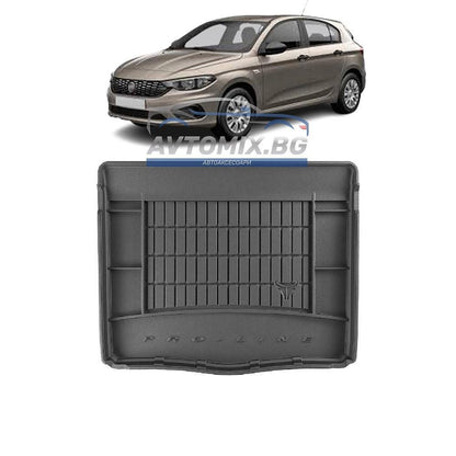 Covoraș de cauciuc portbagaj Fiat Tipo hatchback după 2015, ProLine 3D