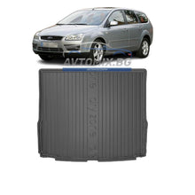 Rubber Boot Mat for Ford Focus Estate 2004-2010, DRY ZONE
