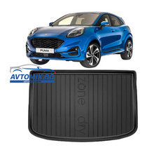 Гумена стелка за багажник Ford Puma след 2019г., DRY ZONEза долно положение на багажника