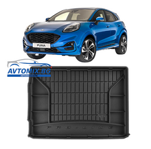Гумена стелка за багажник Ford Puma след 2019г., ProLine 3D за долно положение на багажника