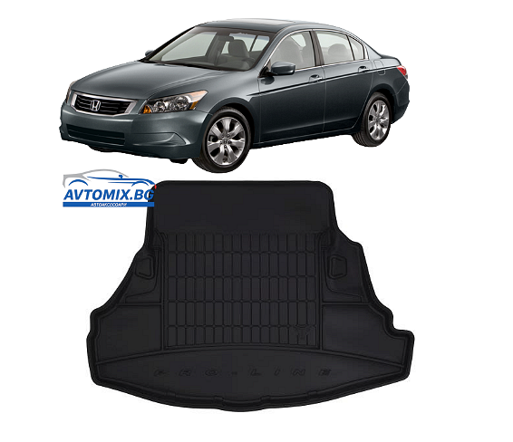 Гумена стелка за багажник Honda Accord от 2002-2008г ProLine 3D/Седан с резервна гума