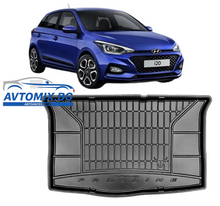 Rubber boot liner for Hyundai i20 2008-2015, ProLine 3D /Hatchback