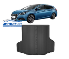 Гумена стелка за багажник Hyundai i40 от 2011-2019г., DRY ZONE / комби без странични джобове