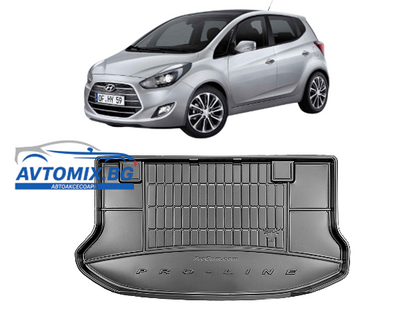 Гумена стелка за багажник Hyundai iX20  от 2010-2019г., ProLine 3D за горно положение на багажника