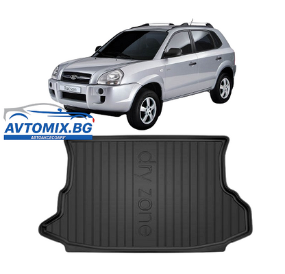 Covoraș de cauciuc pentru portbagaj Hyundai Tucson din 2004-2009, DRY ZONE