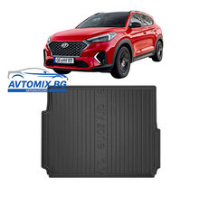Гумена стелка за багажник Hyundai Tucson от 2020г.,  DRY ZONE за долно положение на багажника