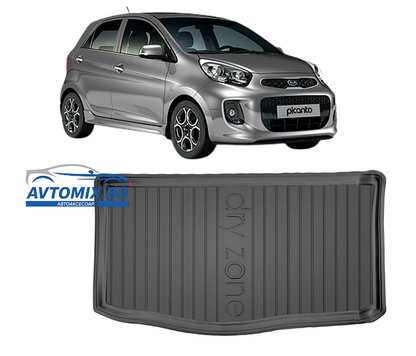 Covoraș de portbagaj cauciucat KIA Picanto după 2017, DRY ZONE