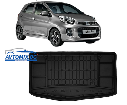 Гумена стелка за багажник KIA Picanto след 2017г., ProLine 3D