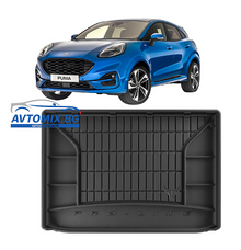 Гумена стелка за багажник Ford Puma след 2019г., ProLine 3D за горно положение на багажника