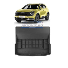 Covoraș de cauciuc pentru portbagaj Kia Sportage hibrid și plug-in hibrid după 2021, nivel inferior/al doilea, ProLine 3D