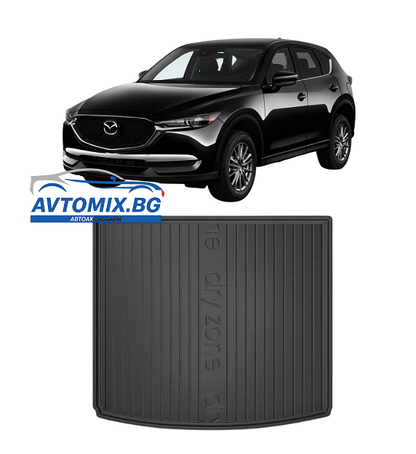 Гумена стелка за багажник Mazda CX-5 2012-2017г, DRY ZONE /  горно положение на багажника