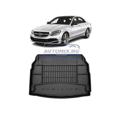 Гумена стелка за багажник Mercedes C class W205 седан 2014-2021 г., ProLine 3D
