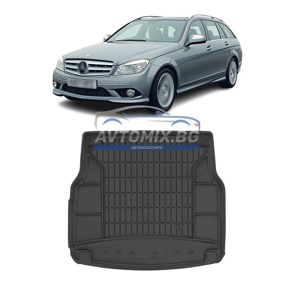Covoraș de portbagaj din cauciuc Mercedes C class W204 combi 2007-2014, ProLine 3D