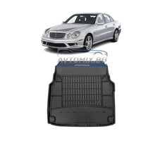 Rubber Trunk Mat for Mercedes E-Class W211 2002-2009, ProLine 3D