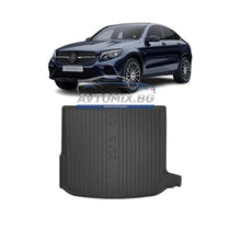 Rubber Trunk Mat for Mercedes GLC Coupe C253 2016-2023, DRY ZONE