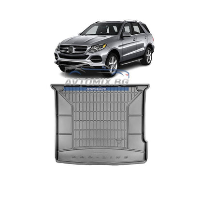 Covoraș de portbagaj din cauciuc Mercedes GLE W166 2015-2019, ProLine 3D