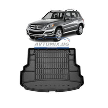 Rubber boot mat Mercedes GLK X204 2008-2015, ProLine 3D