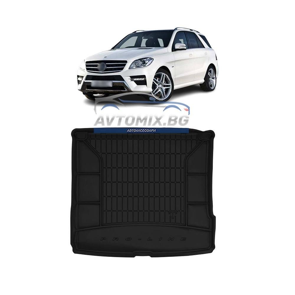 Covoraș de portbagaj din cauciuc Mercedes ML W166 2011-2015, ProLine 3D